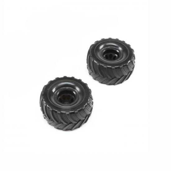 FR/RR Tire - Premounted (2): 1.9 Barrage Doomsday