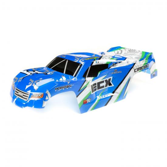 Body - Blue/White: 1:10 2wd Circuit