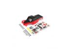 Body w/ Ladders - Red/Black: 1:10 2WD Axe MT