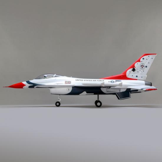 E Flite F-16 Thunderbirds 70mm EDF Jet - BNF Basic