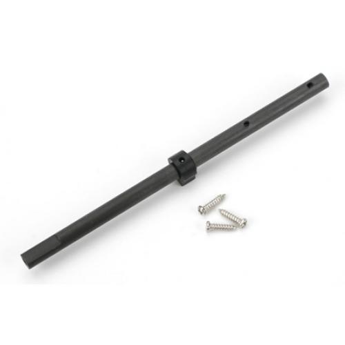 E Flite Blade mSR Carbon Fibre Main Shaft with Collar and Hardware ** CLEARANCE **