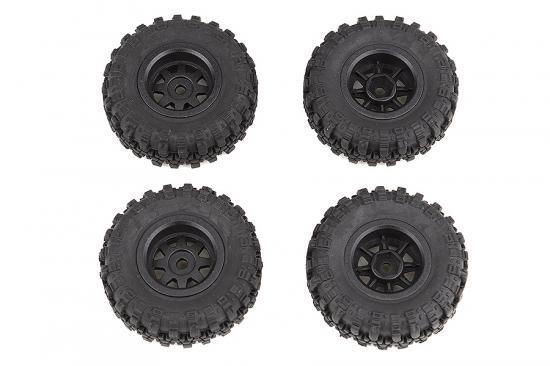 Element RC Enduro24 Wheels + Tyres - Mounted