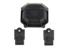 Element RC Enduro Diff Cover And Lower 4-Link Mounts - Hard