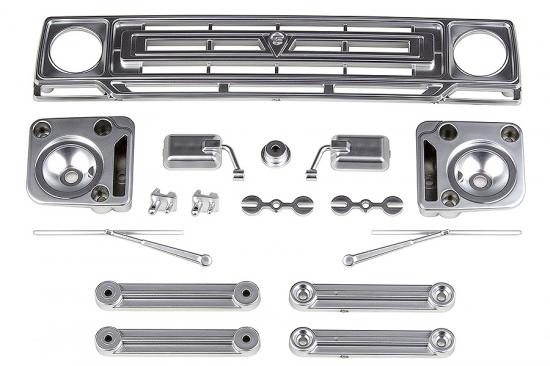 Element RC Sendero Body Accessories - Satin Chrome