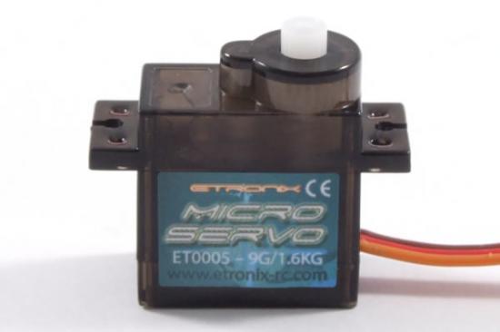 ETronix 9g Micro Servo - 1.6kg - 0.12s