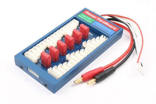 eTronix Power Paraboard 6Pk W/Deans Connector + Xh Balance