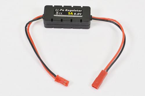 eTronix LiPo Voltage Regulator 6V 5A With Casing 20x14x49mm
