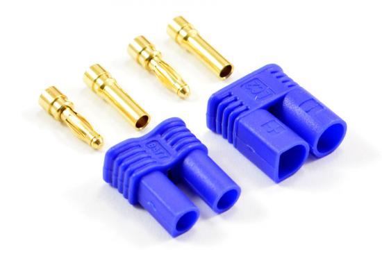 eTronix EC2 2mm Connectors (1 Pair)
