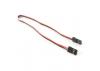 eTronix 20Cm 22AWG Extension Wire W/2 Jr Male Connector