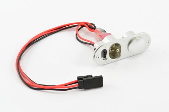 eTronix Super Duty Power Switch With Fuel Dot And JR Plugs