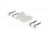Tamiya Connectors - 1 Pair (1 Male, 1 Female, With Crimp Connectors)
