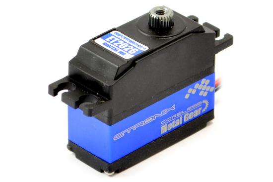 eTronix 6.6Kg/0.09S Mini Digi Servo Coreless Metal Gear — image 2 of 2