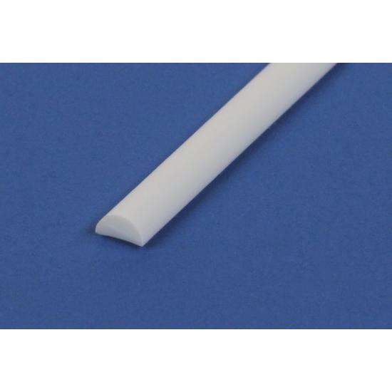 Evergreen 14in (35cm) Half Round Strip .060in (5 per pack)