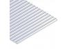 Evergreen 6x12in (15x30cm) Seam Roofing Sheet .040in (1.0mm) Thick 1/2in Groove Spacing (1 Sheet per pack)
