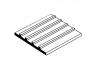 Evergreen 6x12in (15x30cm) Seam Roofing Sheet .040in (1.0mm) Thick 1/2in Groove Spacing (1 Sheet per pack)