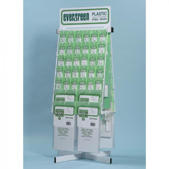 Evergreen Compact Rotating Counter Display Assortment (rack and merchandise)