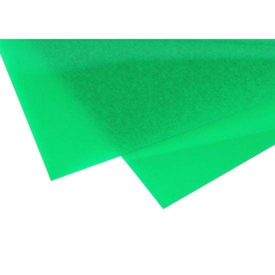 Evergreen [9903] 6 x 12 Transparent Coloured Sheet .010 Thick GREEN (2 sheets per pack)