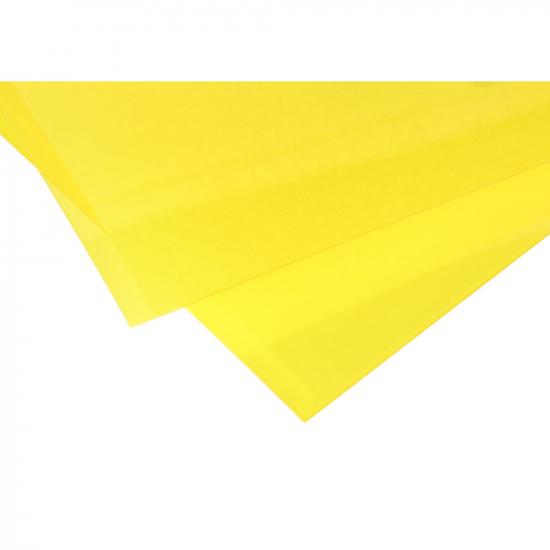 Evergreen [9904] 6 x 12 Transparent Coloured Sheet .010 Thick YELLOW (2 sheets per pack)