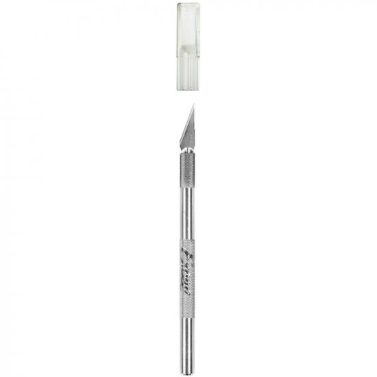 Excel K1 Knife, Light Duty Round Aluminium with Safety Cap