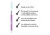 Excel K18 Grip-On Knife with Safety Cap, Purple (Carded)