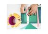 Excel K18 Grip-On Knife with Safety Cap, Purple (Carded)