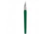 Excel K40 Pocket Clip-on Knife with TwiST-off Cap, Green (Carded)