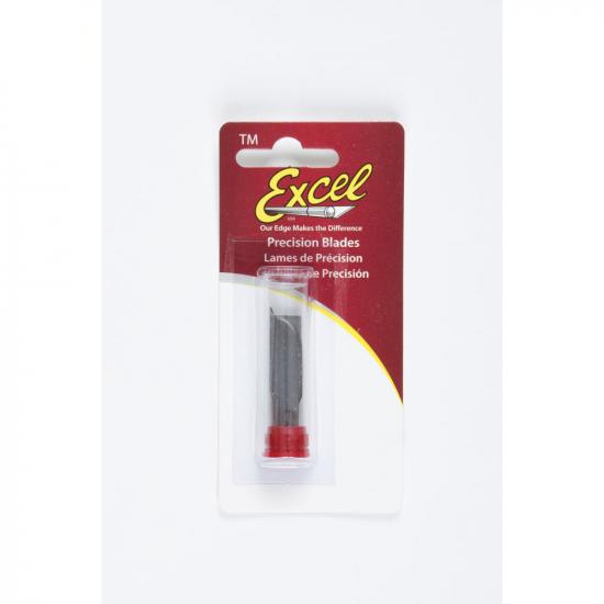 Excel Assorted Light Duty Blades (#10, #16, #17, 2x #11),Shank 0.25 (0.58 cm) (5pcs) (Carded)