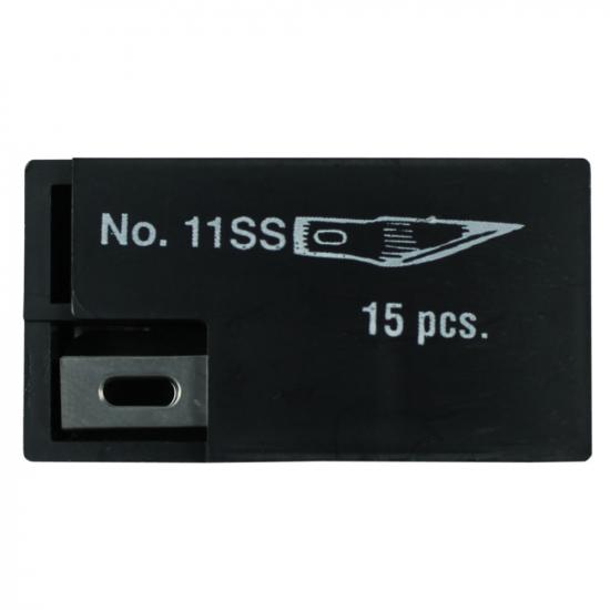 Excel #11 Stainless Steel Blade, Shank 0.25 (0.58 cm) (5pcs) (Carded)