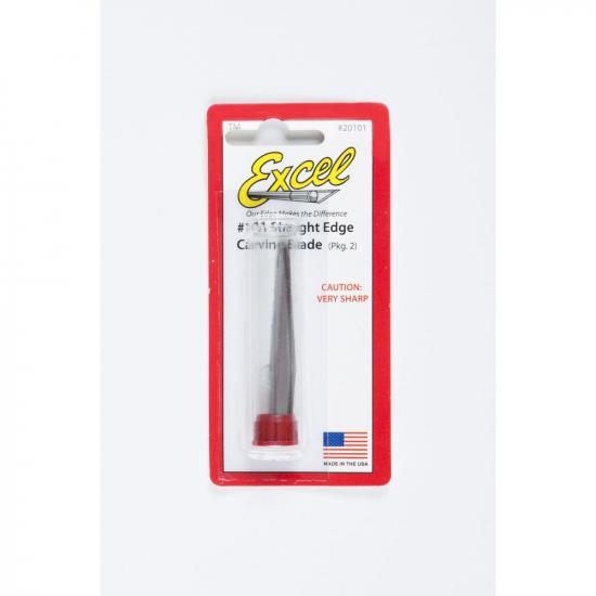 Excel Carving Blade, Straight Edge (2) (Carded)
