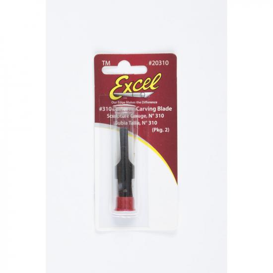 Excel Carving Gouge, Small Chisel (2) (Carded)