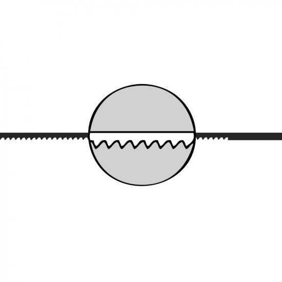Excel #3 Saw Blades, 36 Teeth/Inch (14.2 TPC) (12pcs) (Carded)