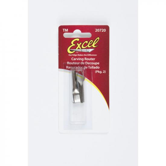 Excel Carving Route, Triangle Small V (2) (Carded)