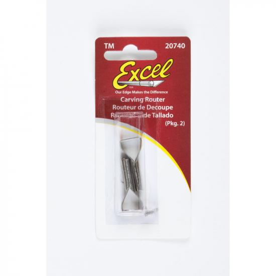 Excel Carving Route, Square (2) (Carded)