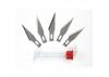 Excel #11 Double Honed Blade with Dispenser, Shank 0.25 (0.58 cm) (15pcs) (Carded)