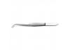 Excel 6in Curved Point Stainless Steel Tweezers (Carded)