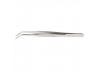 Excel 6in Curved Point Stainless Steel Tweezers (Carded)