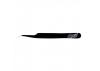 Excel Slant Point Fine Point Tweezers, Black (Carded)