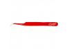 Excel Slant Point Fine Point Tweezers, Red (Carded)