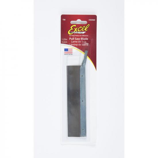 Excel 5in Pull Saw (13.3cm), 1.25in (3.175cm) Deep, 24 Teeth/Inch (9.4 TPC) (Carded)