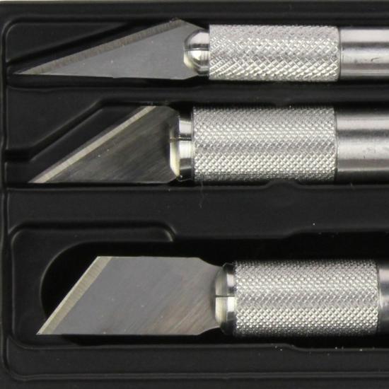 Excel Hobby Knife Set, Wooden Box (Carded)