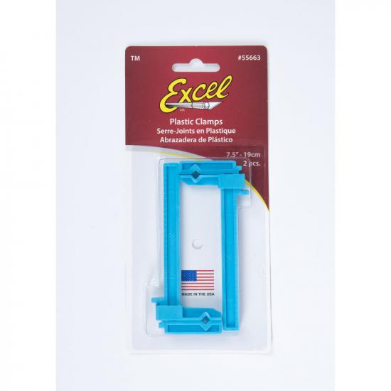 Excel 3in Adjustable Plastic Clamp (Carded)