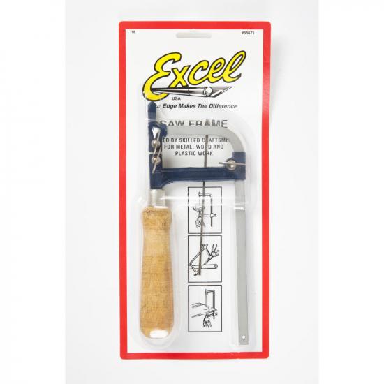 Excel Jewelers Saw, 7.5x2.5in (Carded)