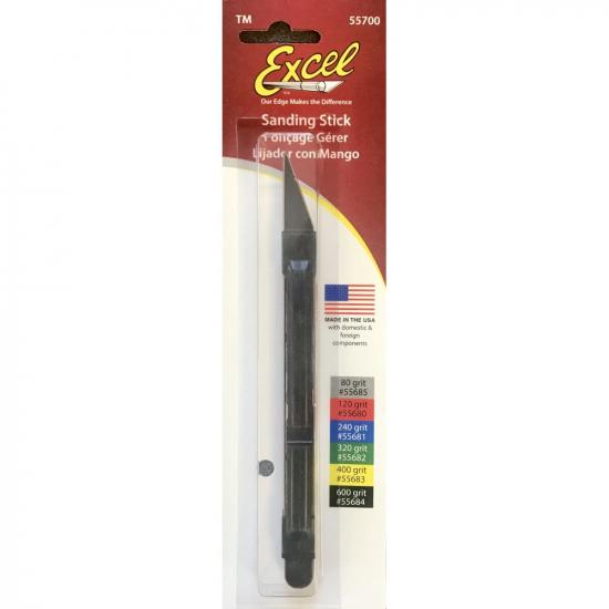 Excel Sanding Stick with #600 Belt (Carded)