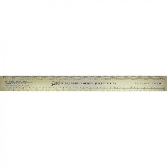 Excel 12in Deluxe Model Ref Ruler (Pouch)