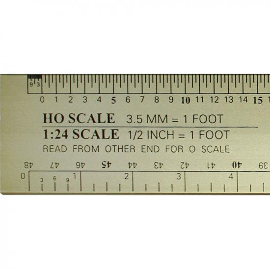 Excel 12in Deluxe Model Ref Ruler (Pouch)