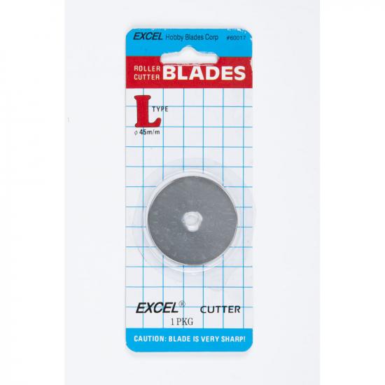 Excel 45mm Large Rotary Blade (Carded)