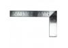 Excel 6in (15.24cm) Precision Carbon Steel Machine Square(Bulk)