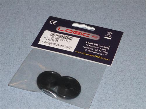 Free Flight Wheels 25mm/1.0 (2) - Bulk Pack Of 5