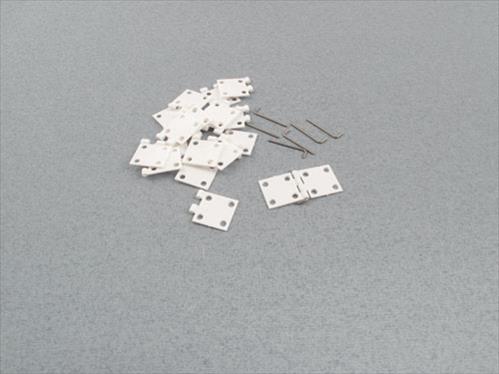 Flat Metal Pin Hinges-Large (10) - Bulk Pack Of 10
