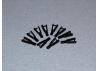 Mini Snap Links 1.5mm CF Rod (10) - Bulk Pack Of 5